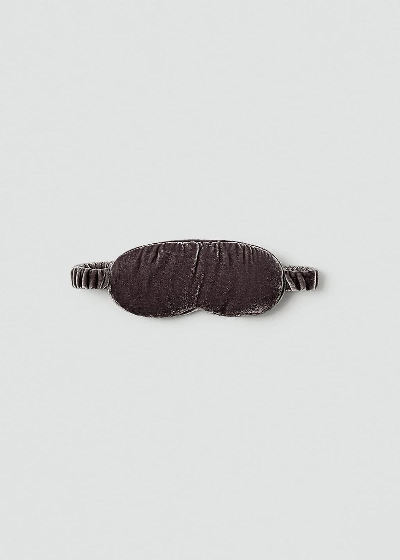 Silk velvet mask