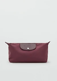 Large combined nylon toiletry bag
