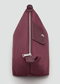 Large combined nylon toiletry bag
