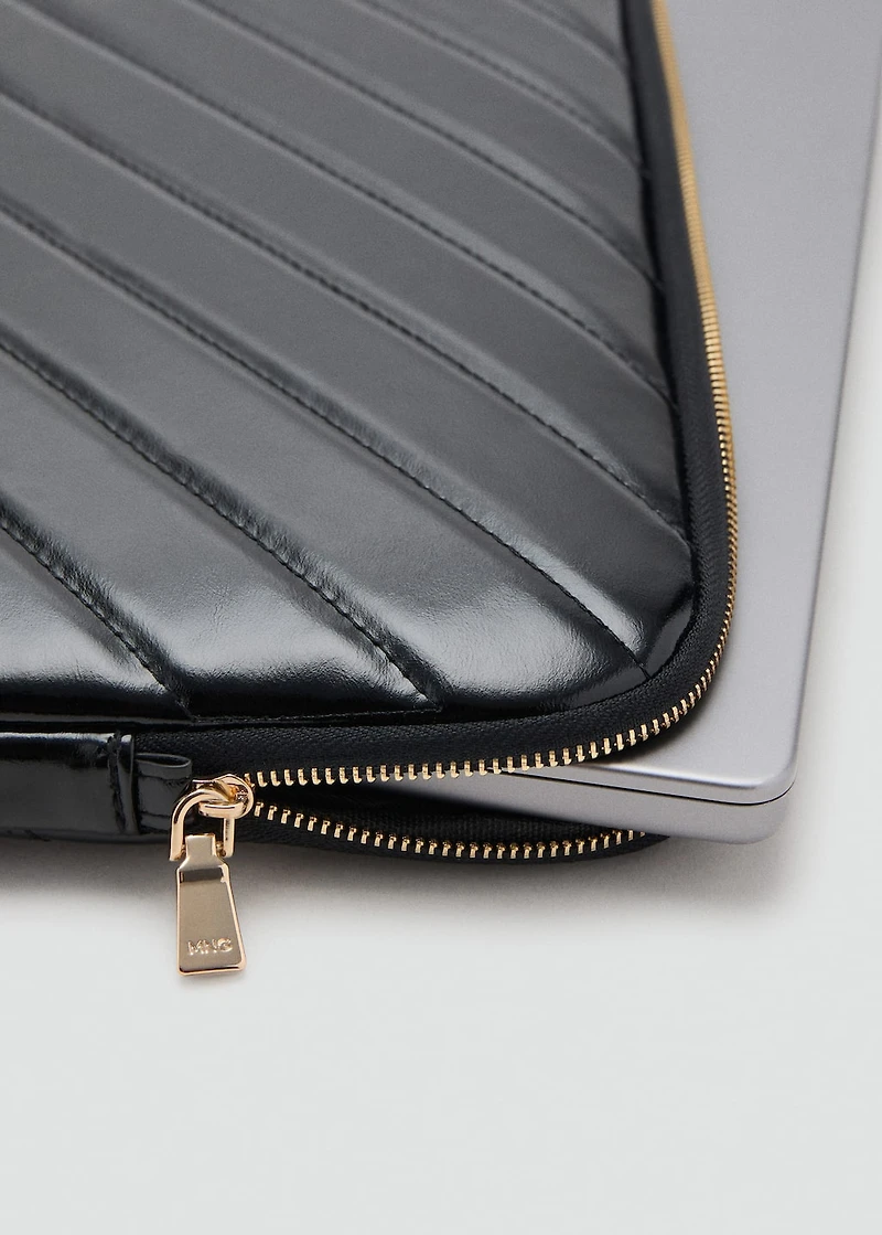 Padded laptop case