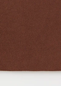 Short-sleeved fine-knit sweater