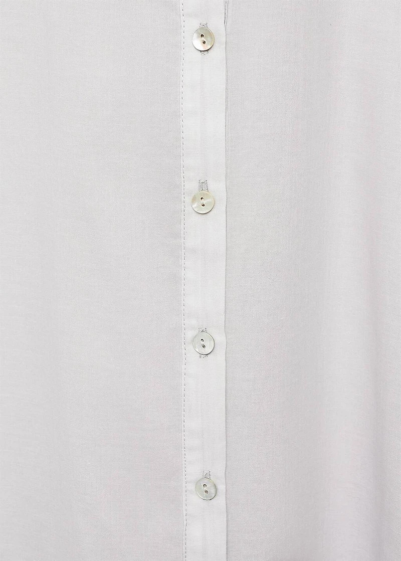 Short-sleeved cotton nightdress