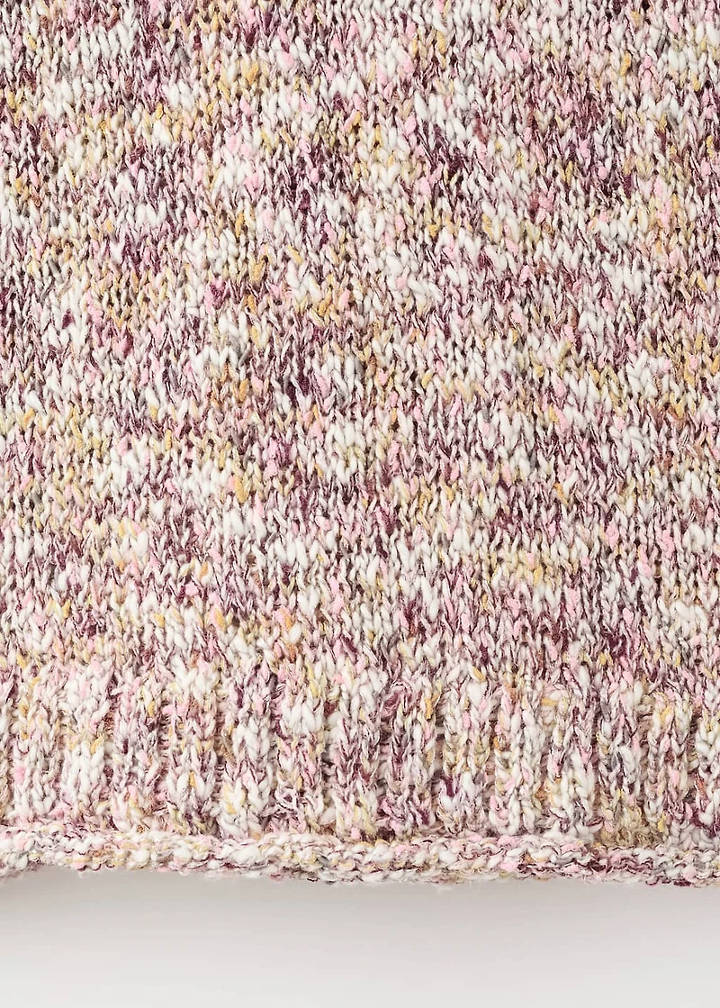 Flecked sweater