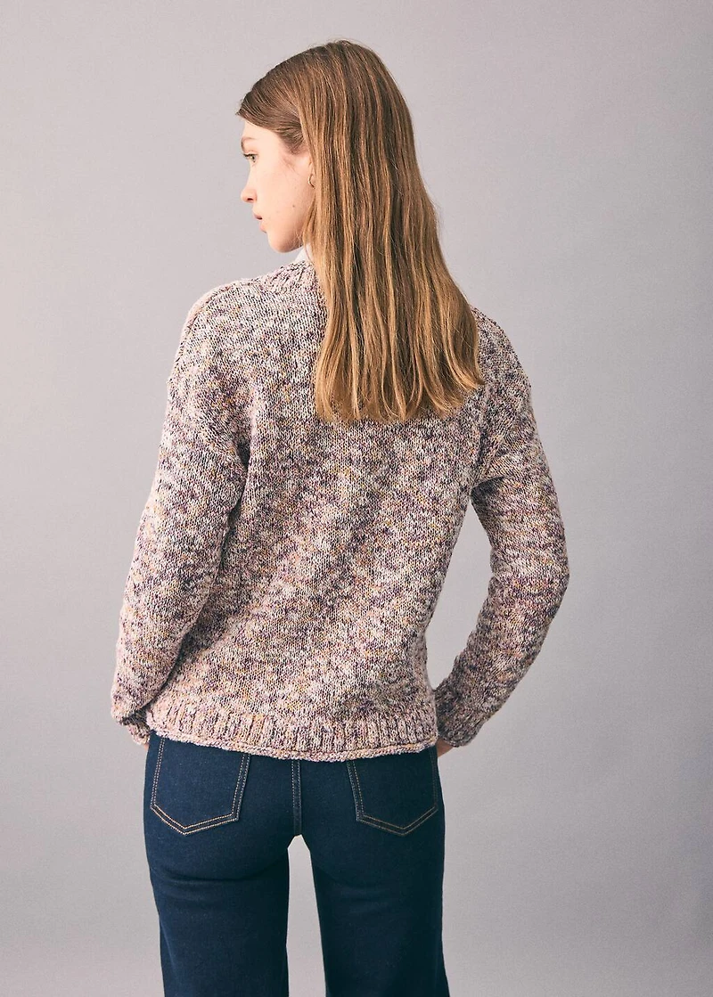Flecked sweater