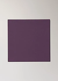 100% linen napkins with contrasting overlock stitching