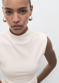 Ruched fitted top