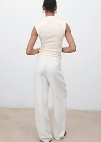 Ruched fitted top
