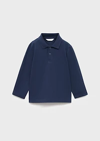 Cotton basic polo shirt