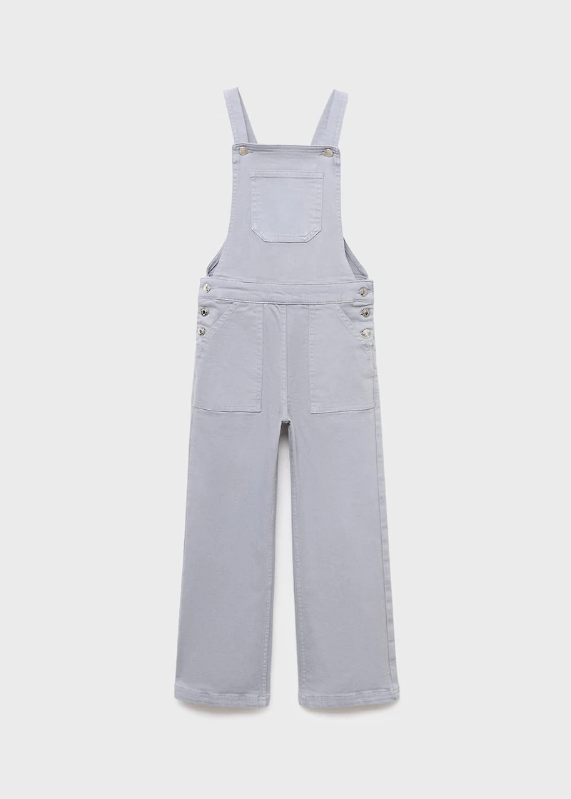 Long denim jumpsuit