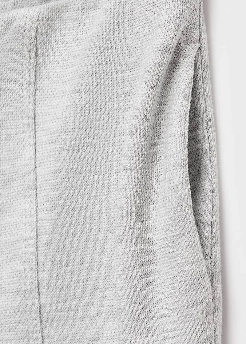 Cotton joggers with elastic waist