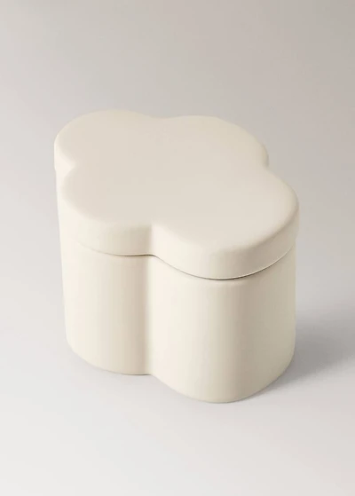 Cloud-shaped stoneware bathroom cabinet