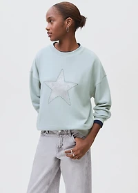 Star-studded sweatshirt
