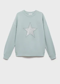 Star-studded sweatshirt