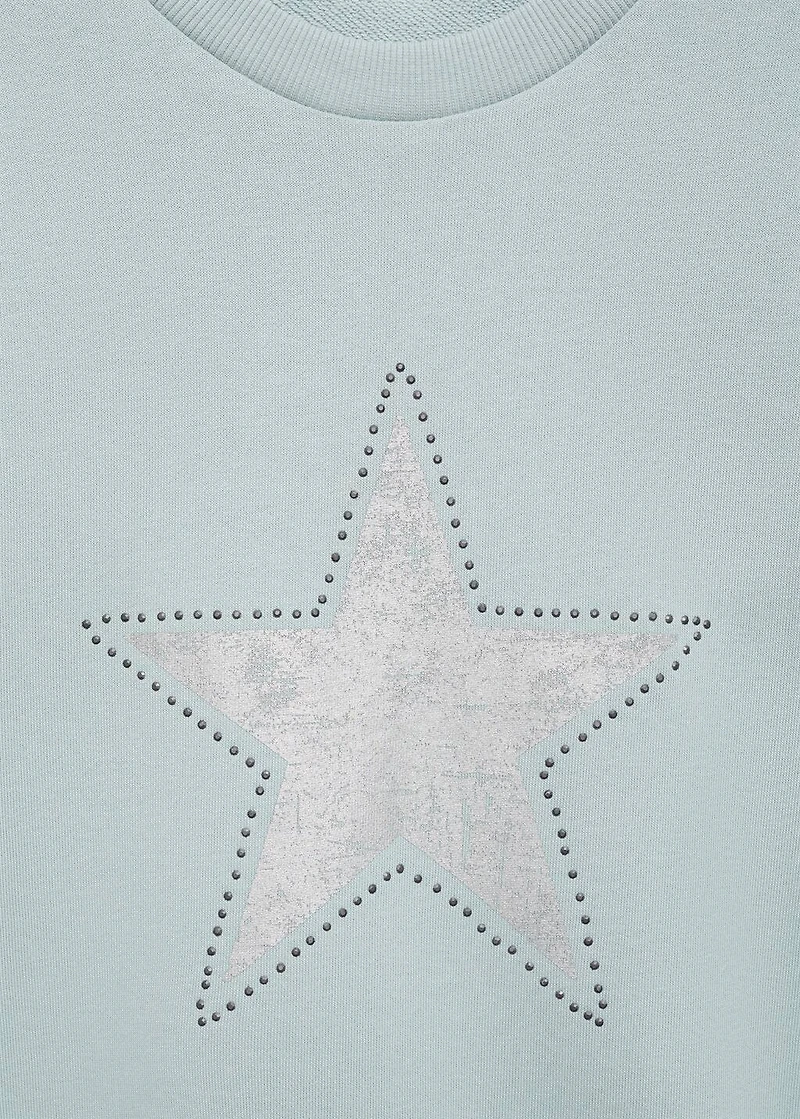 Star-studded sweatshirt