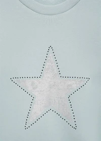 Star-studded sweatshirt