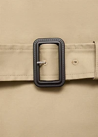 Classic trench coat with belt