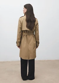 Classic trench coat with belt
