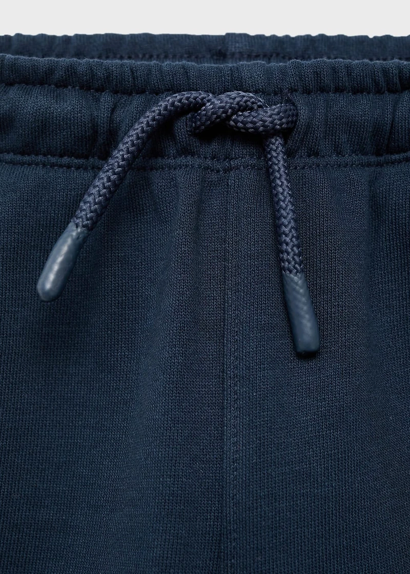 Snoopy embroidered joggers