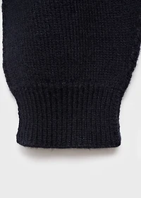 Straight-fit cardigan with buttons