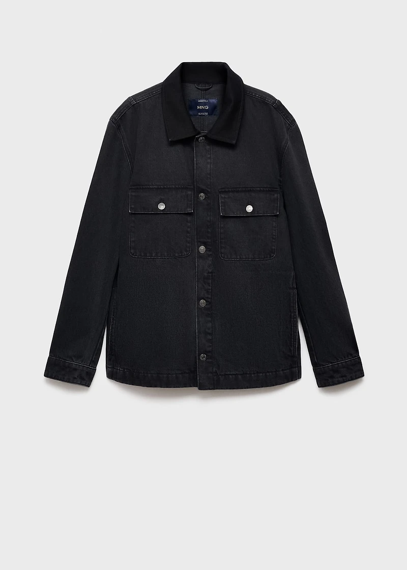 Denim jacket pockets
