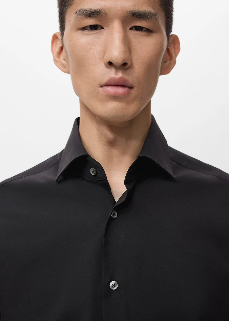 100% cotton slim-fit shirt