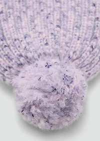 Marbled tassel hat