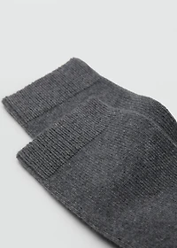 Wool-blend socks