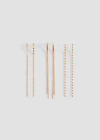 Pack of 3 earrings
