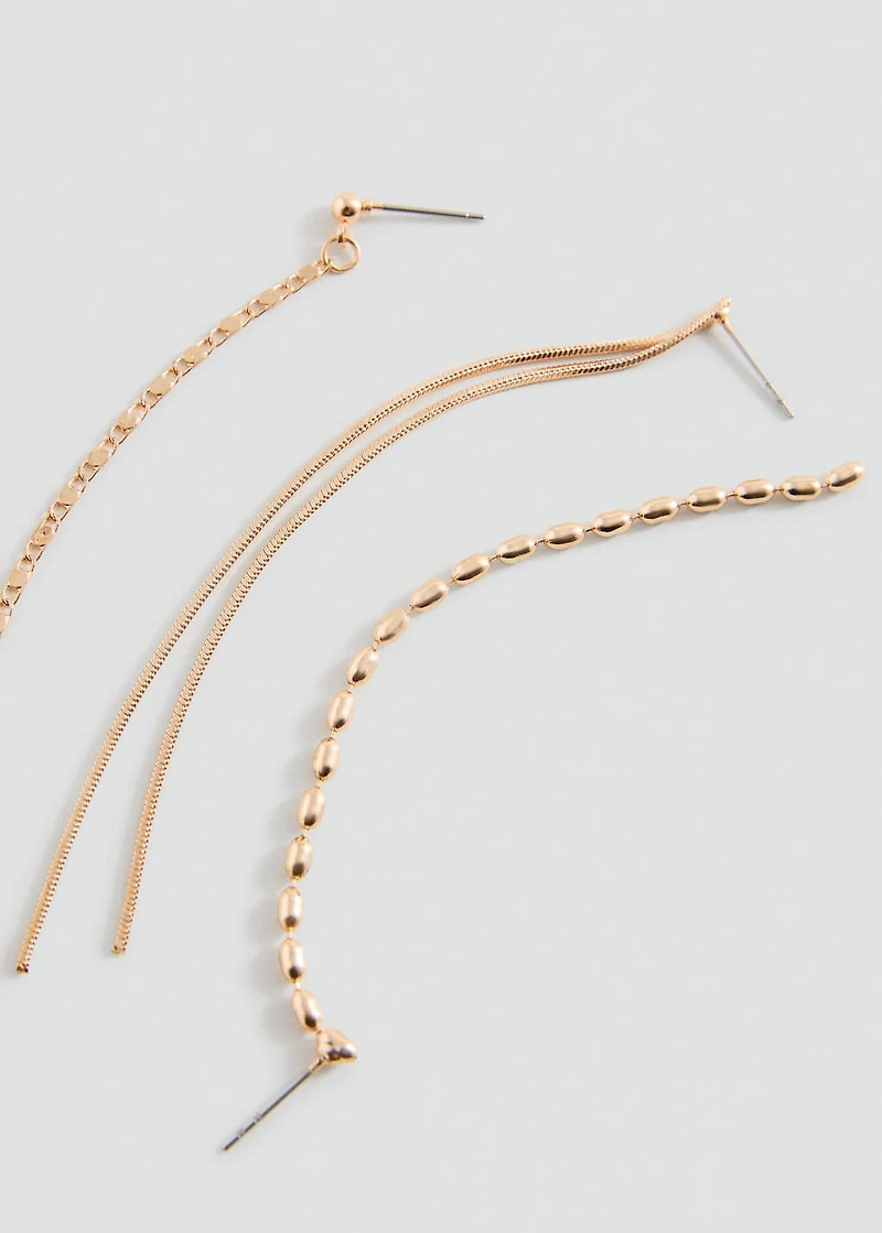 Pack of 3 earrings