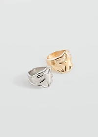 2-pack combined rings