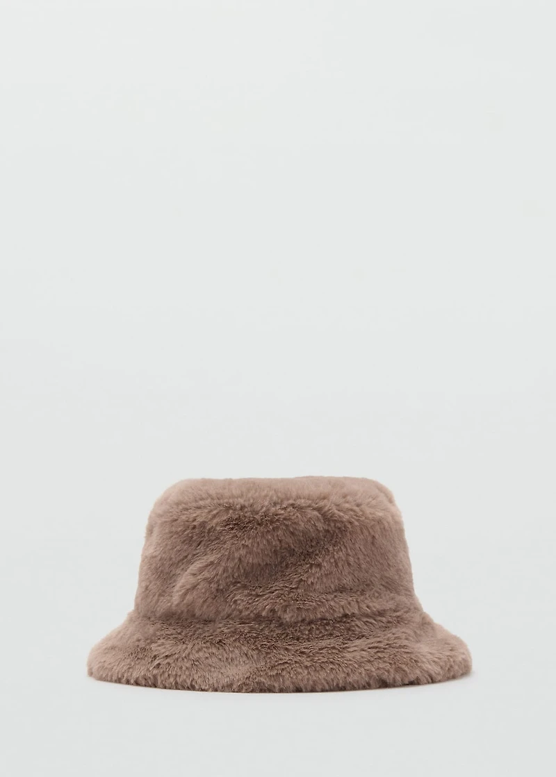 Fur-effect hat