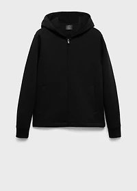 Zip-up hoodie