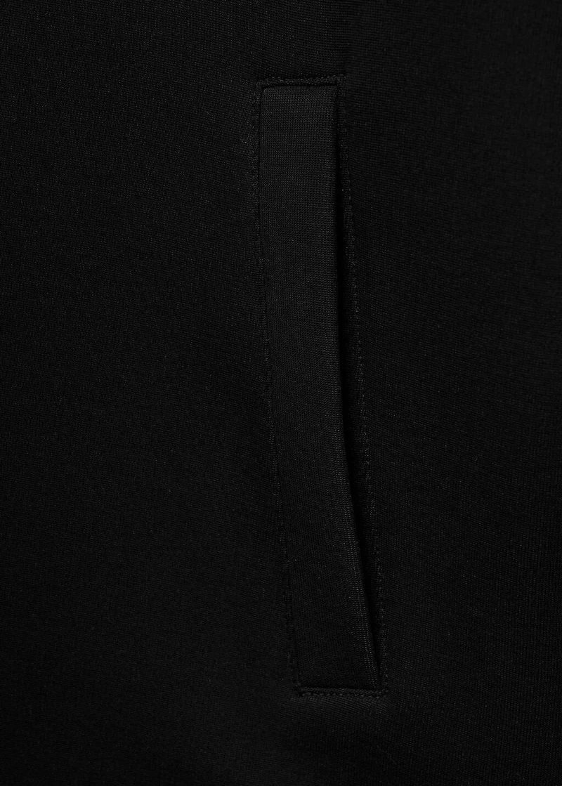 Zip-up hoodie