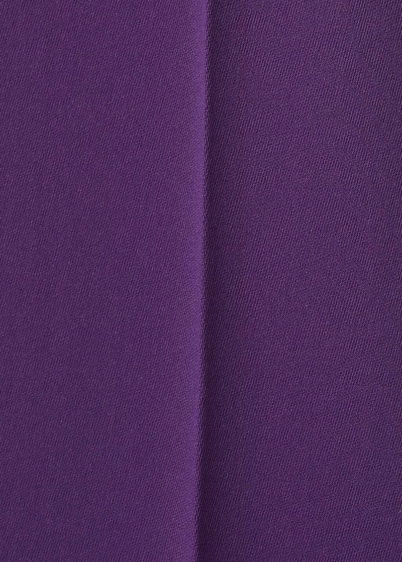 High-waist straight pants