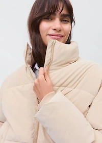 Soft quilted anorak