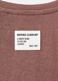 Cotton knitted t-shirt