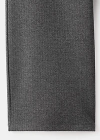 Knitted pants with bow