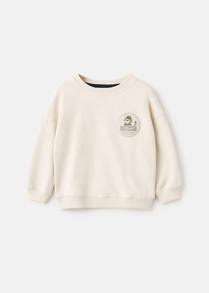Lion print sweatshirt