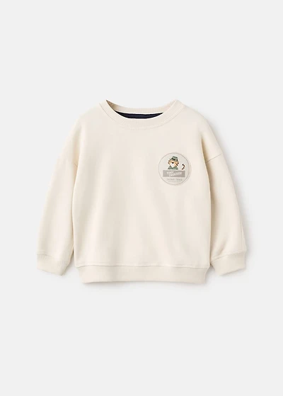 Lion print sweatshirt