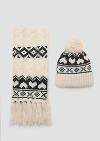 Knit scarf