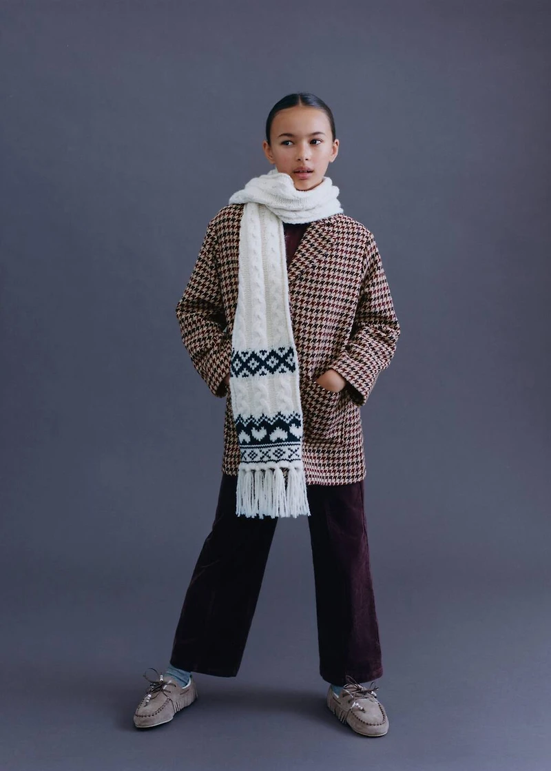 Knit scarf
