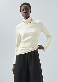 Long flared skirt