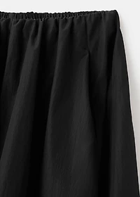 Long flared skirt