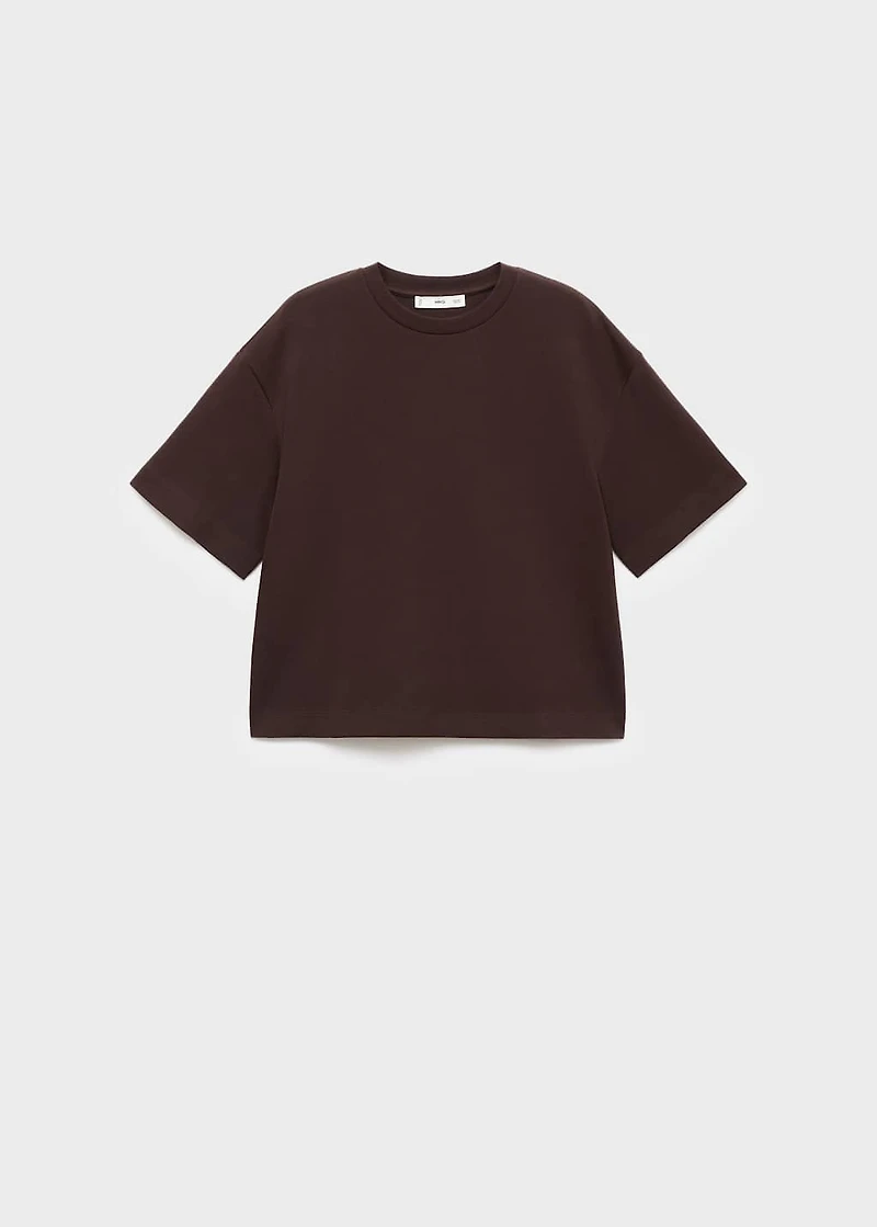 Oversized cotton t-shirt