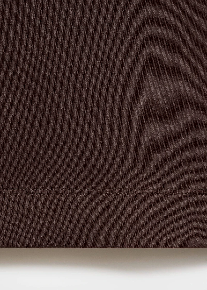 Oversized cotton t-shirt