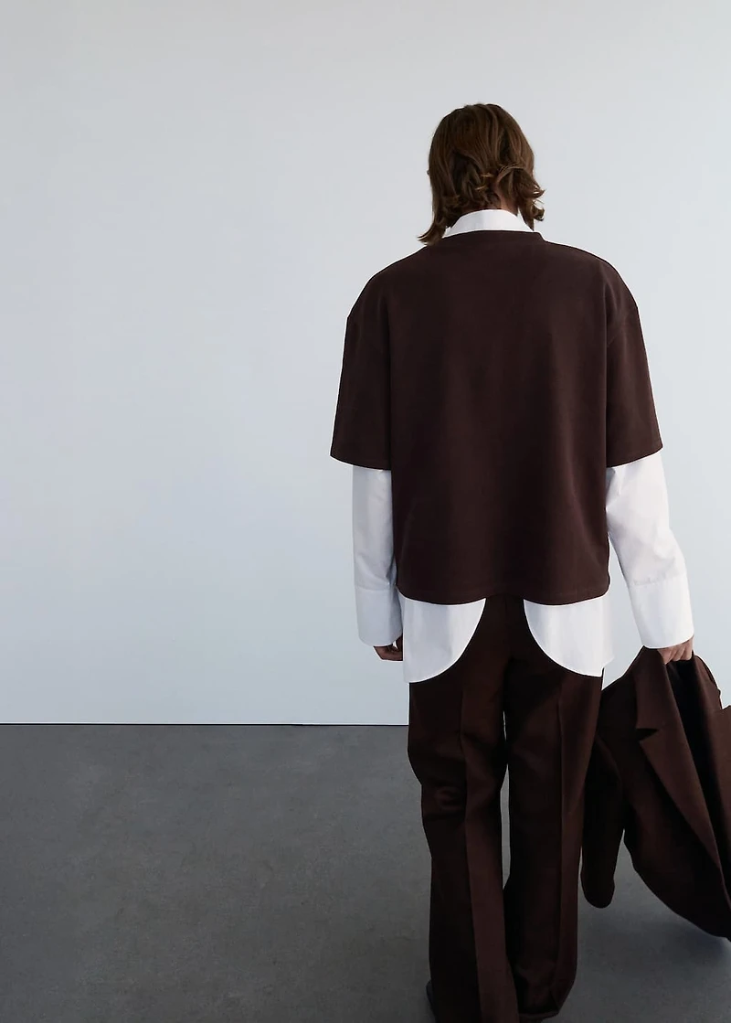 Oversized cotton t-shirt