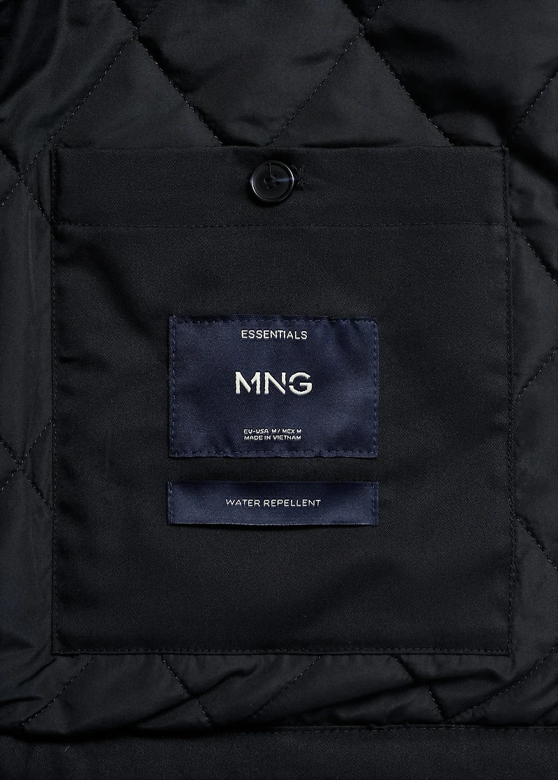 Cotton quilted jacket