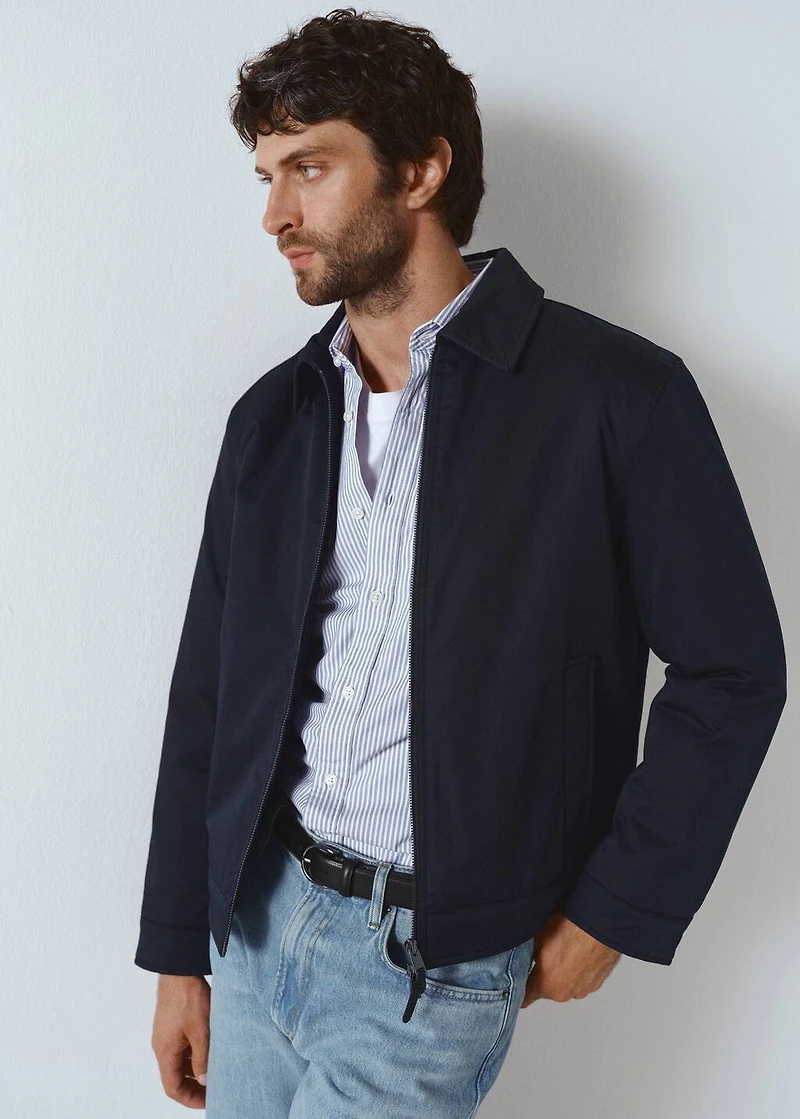 Cotton quilted jacket