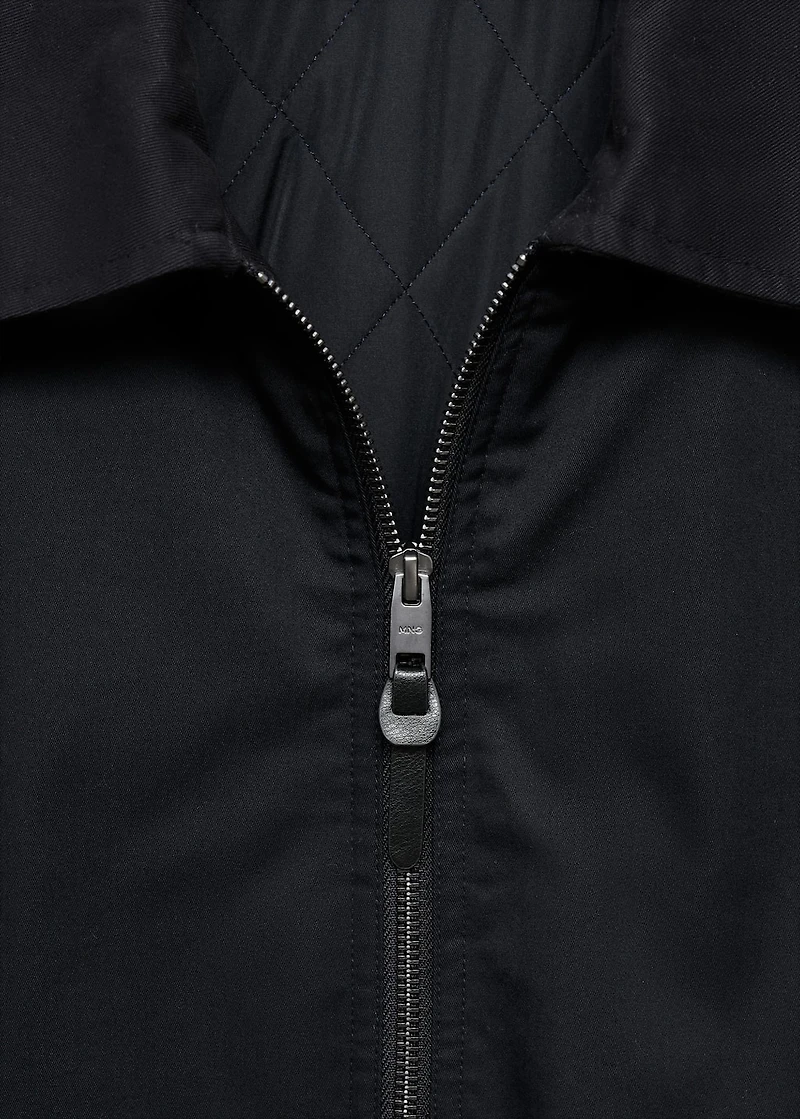 Cotton quilted jacket