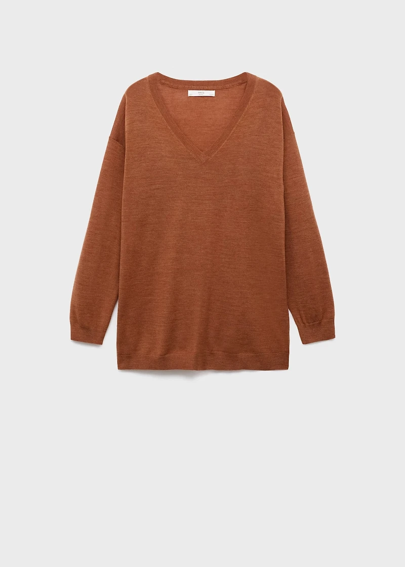 Wool pajama sweater